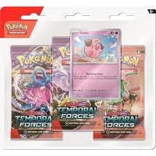 Scarlet & Violet - Temporal Forces 3-Pack Blister Cleffa